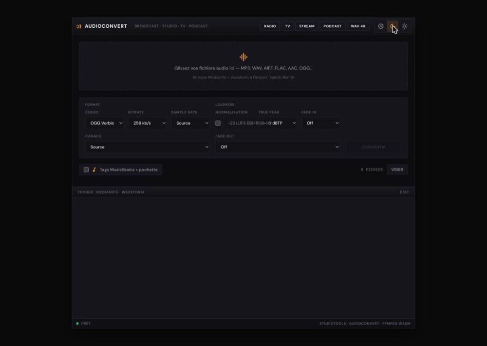 Interface AudioConvert